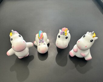 Playful Rainbow Unicorn Diamond Painting Cover Minders