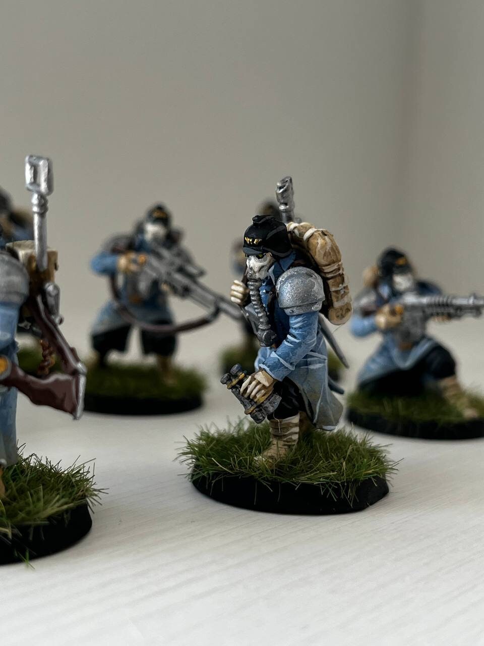 Kill Team Veteran Guardsmen Painted Miniatures - Etsy