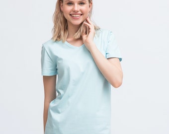 T-shirt en coton biologique pour hommes ou femmes - Loungewear in Gift Box A - White