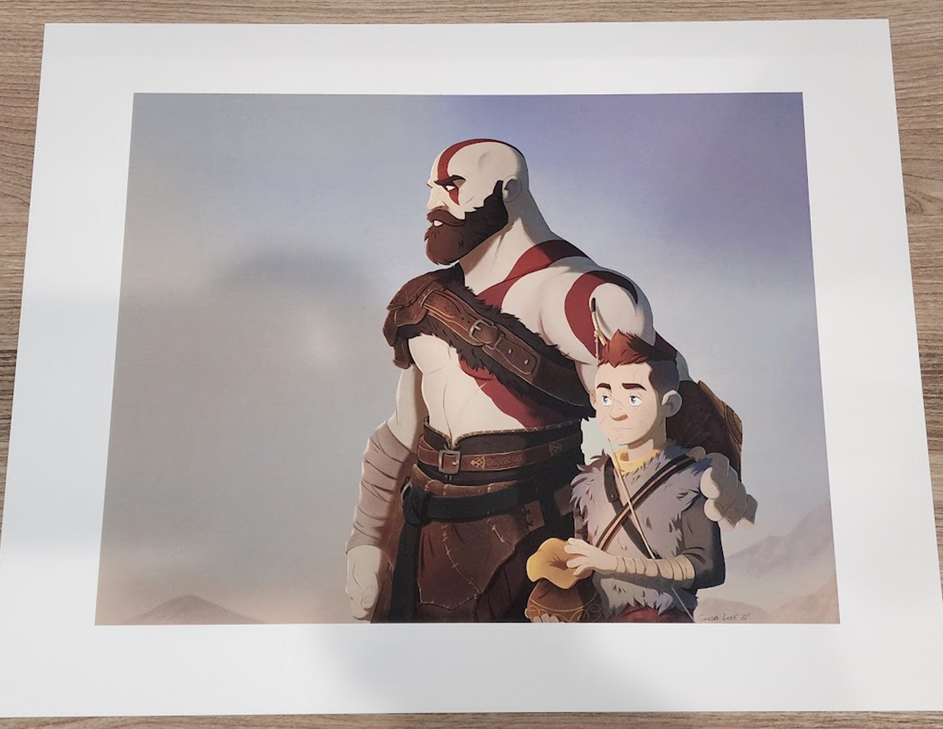 God of War Print - Etsy