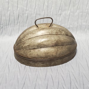 Antique Tin Cake Mold