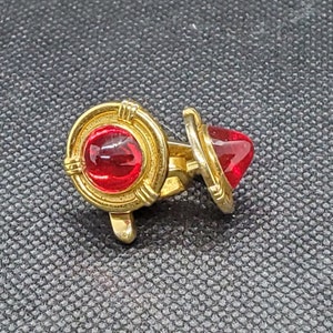 Humble Hickok Red Stone Cufflinks