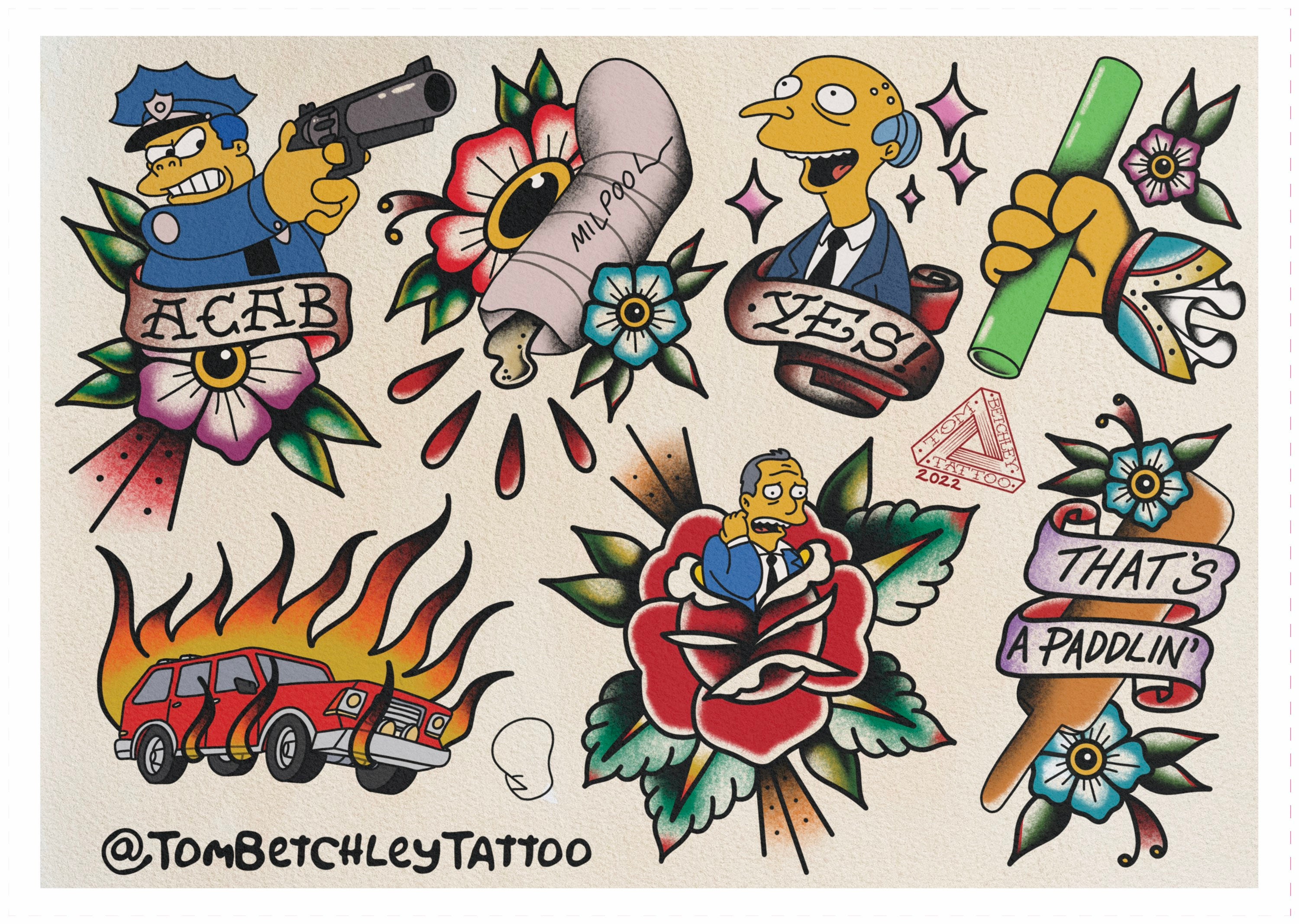 itchy and scratchy tattooTikTok Search