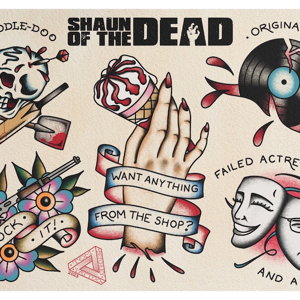 Shaun of the Dead Etsy UK