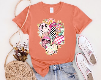 Rosa Retro Lehrer Shirt, personalisierte Lehrer Shirt, Rosa Lehrer Shirt, Lehrer Shirt, Klassenzimmer Shirt, Geschenk für Lehrer