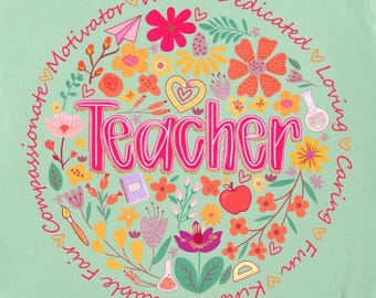 Frühling Shirt, Schule Shirt, Lehrer Shirt, Klassenzimmer Shirt, Geschenk für Lehrer, Bibliothekar Shirt
