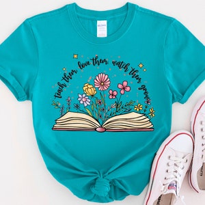 Teach Them Love Them, Personalized Teacher Shirt, Watch them grow, Teacher Shirt, Classroom Shirt, Gift for Teacher