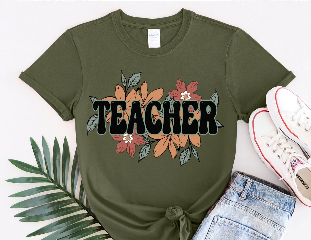 Autumn Teacher Shirt, Fall Teacher Shirt, Teacher Shirt, Gift for