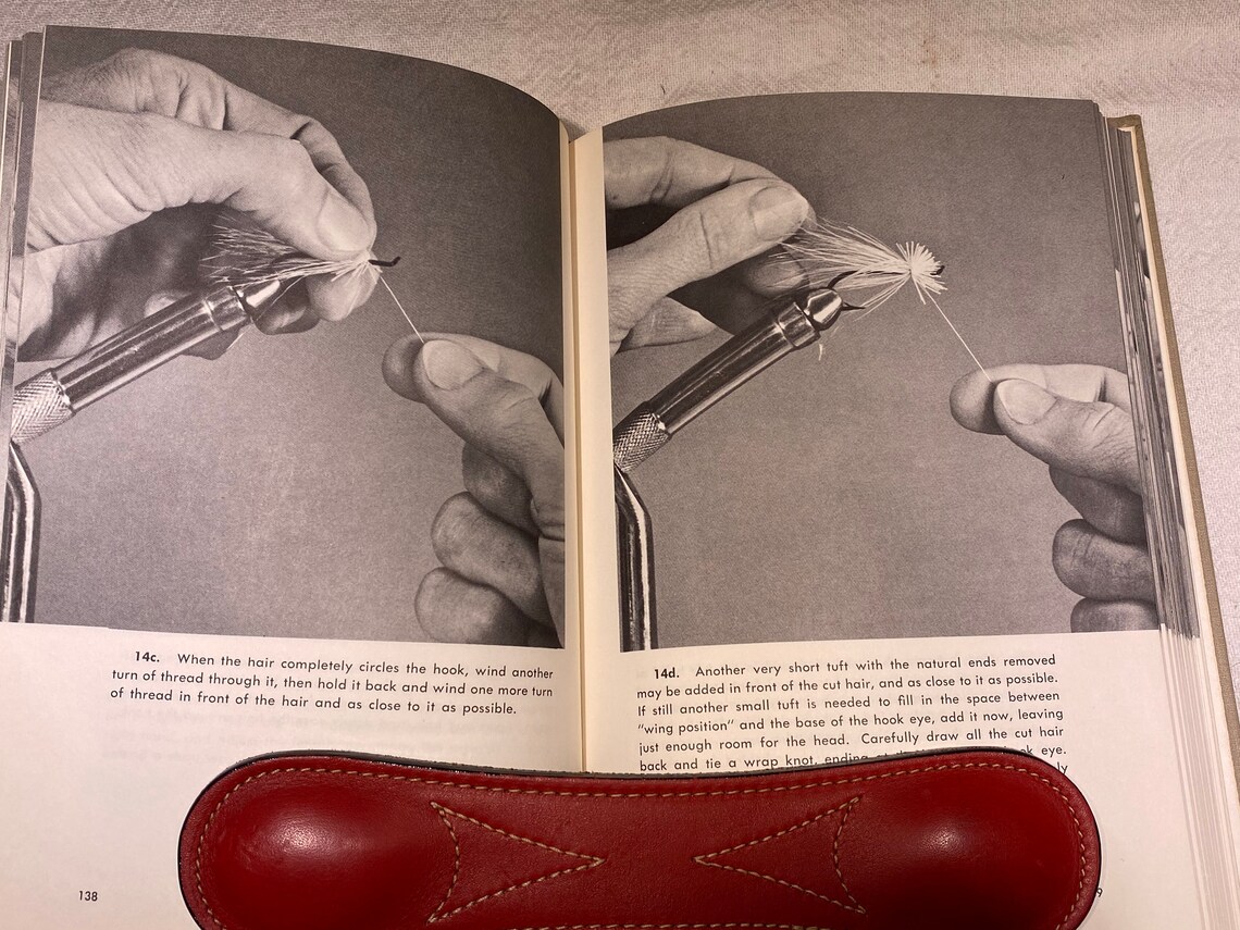 Vintage FlyTying Materials Tools Technique Helen Shaw Etsy