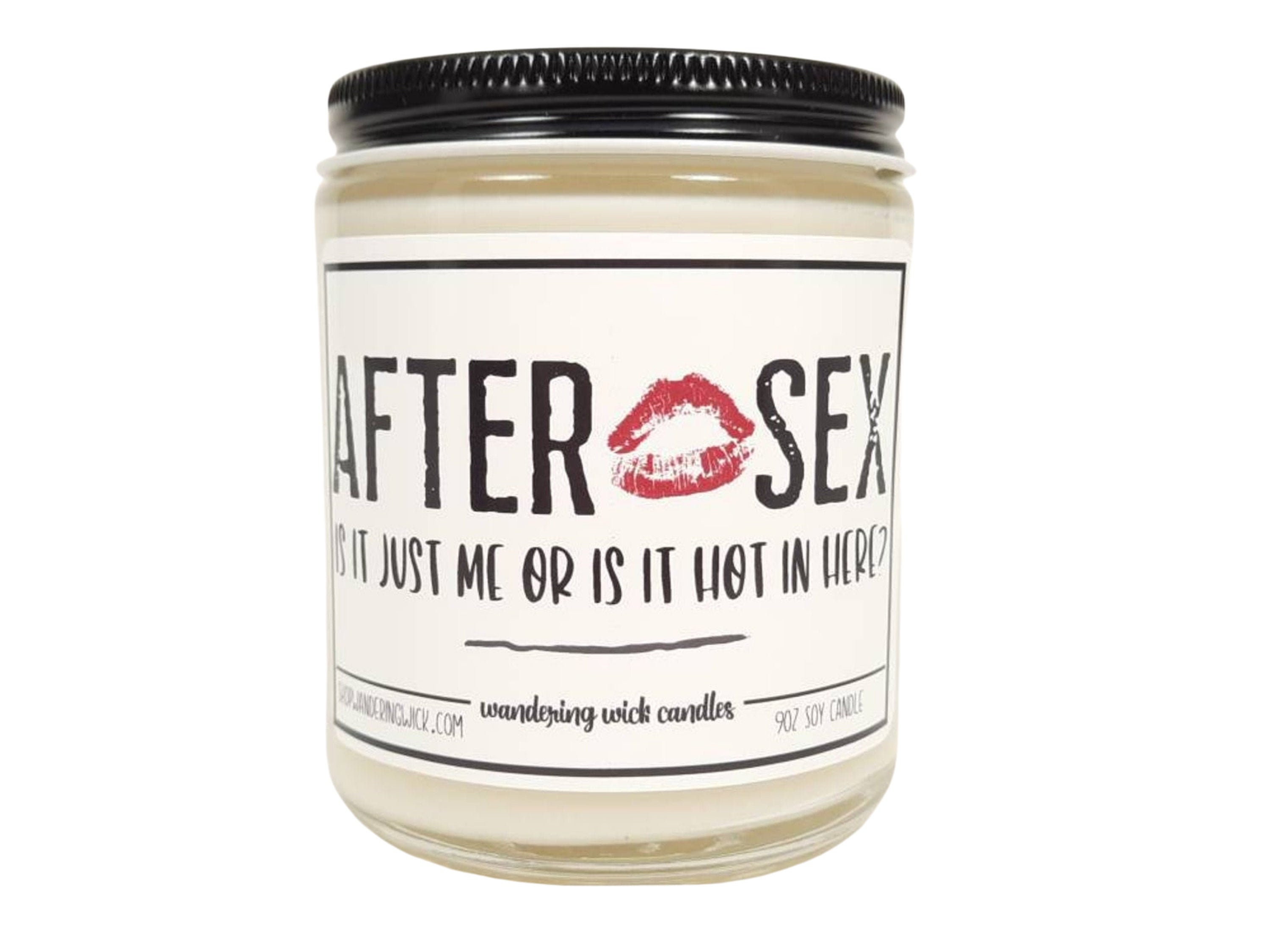 DIRTY CANDLE Soy Candle 9oz and 16oz After Sex is it Etsy
