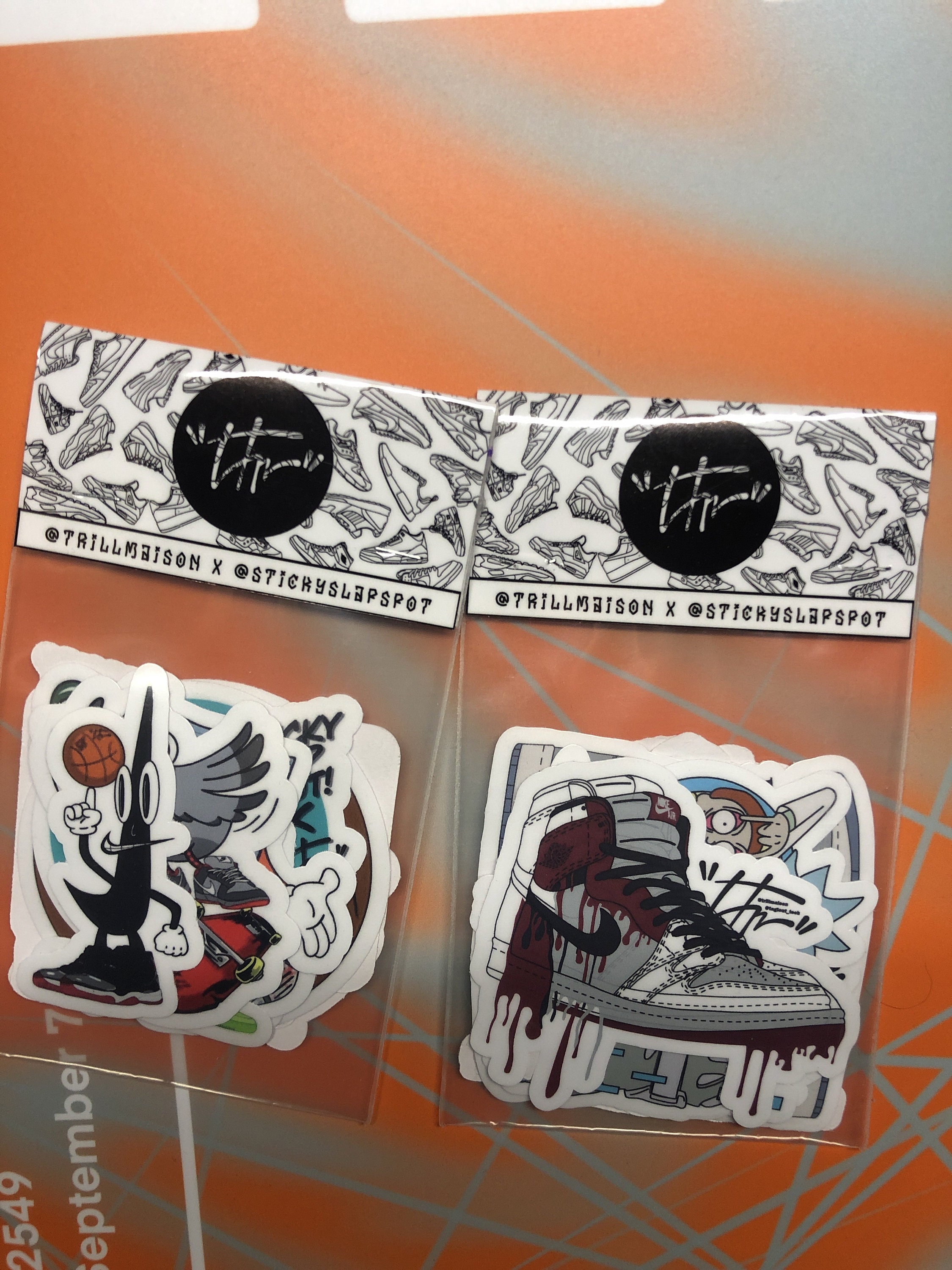 Sneaker Sticker Pack Etsy