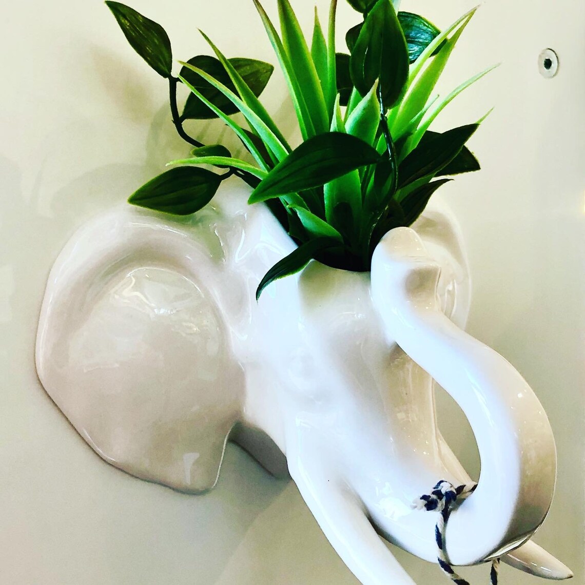 Elephant Wall Planter / Wall Planter / Elephant Gifts / Etsy