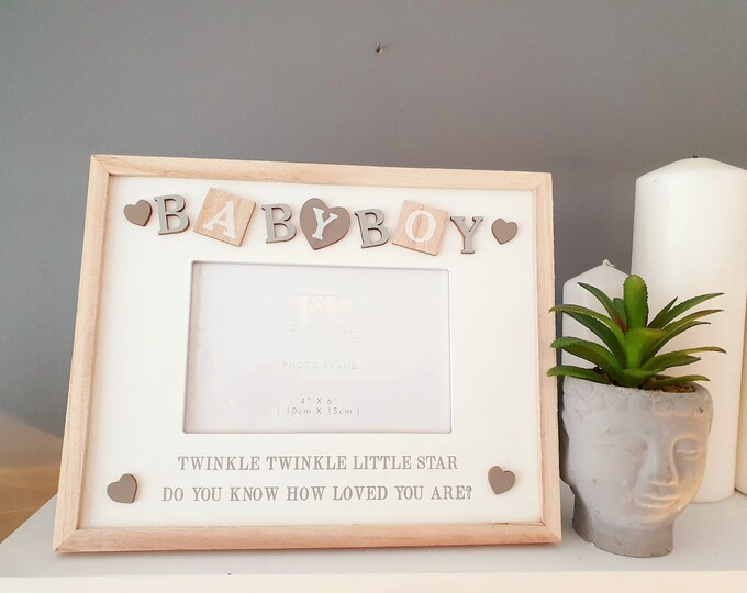Baby Boy/girl Photo Frame / New Born Gifts / Baby Gifts / Cute - Etsy