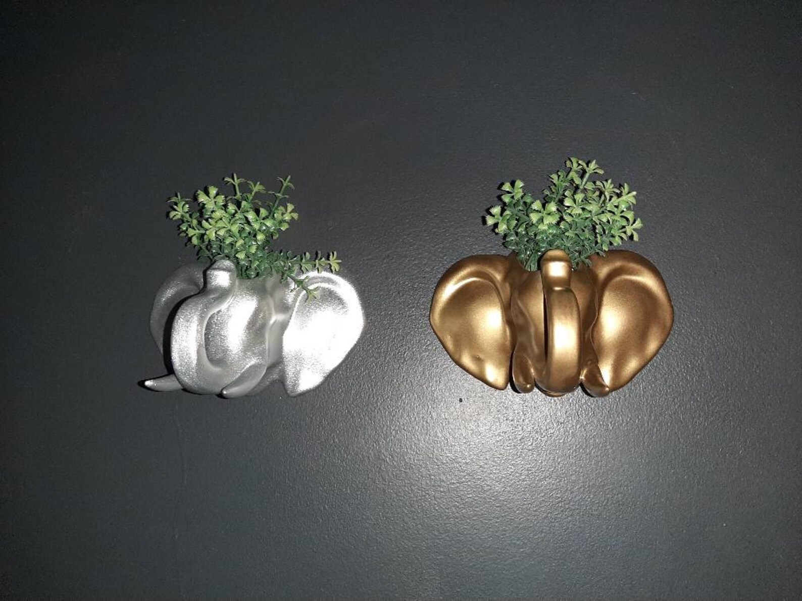 Elephant Wall Planter / Wall Planter / Elephant Gifts / Etsy