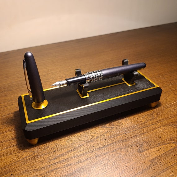 SINGLE PEN Holder With Cap Post Designed for Fountain Pens Grail