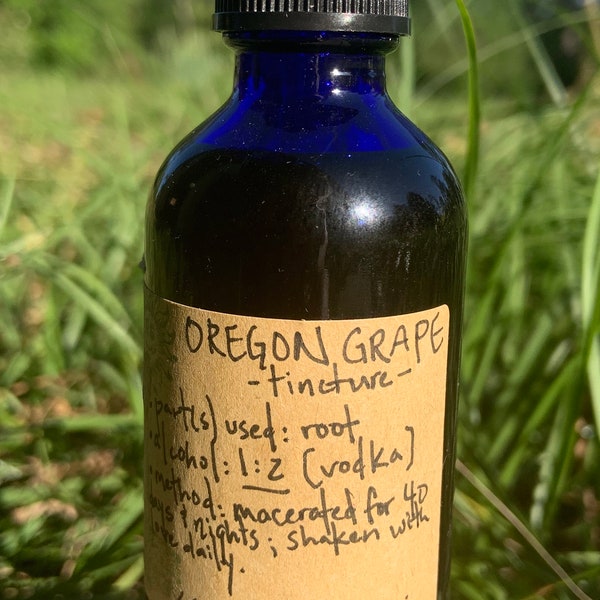 Tincture - OREGON GRAPE (Berberis aquifolium)