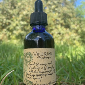 Tincture - VALERIAN (Valeriana officinalis)
