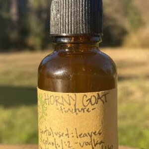 Tincture - HORNY GOAT WEED (Epimedium grandiflora)