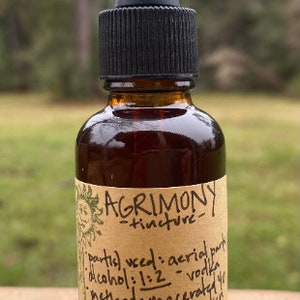 Tincture - AGRIMONY (Agrimonia eupatoria)