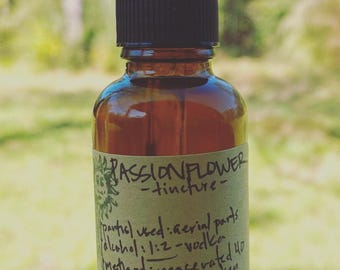 Tincture - PASSIONFLOWER (Passiflora incarnata)