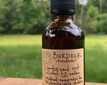 Tincture - BURDOCK (Arctium lappa)