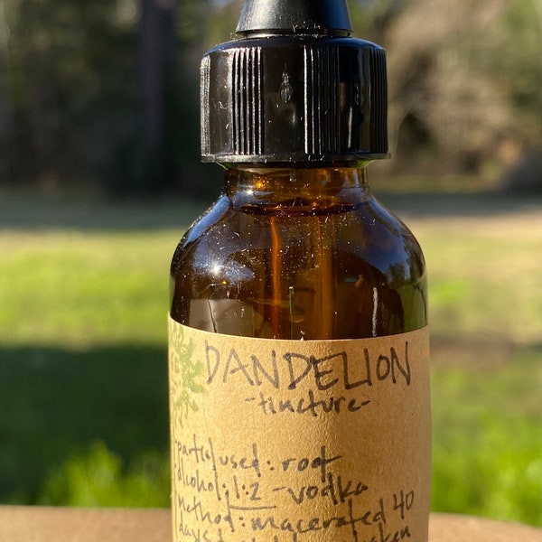 Tincture - DANDELION ROOT (Taraxacum officinale)