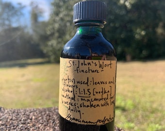 Tincture - ST. JOHN'S WORT (Hypericum perforatum)