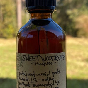 Tincture - SWEET WOODRUFF (Galium odoratum)