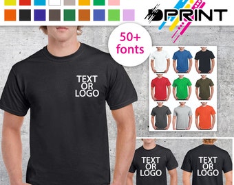 Personalized Custom Printed T-Shirt FULL COLOUR Adult to Kids t-shirt printing