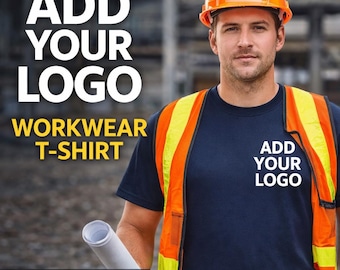 Personlig Gildan T-shirt, Anpassad Text & Logotyp, Tjock Bomull