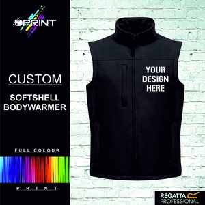 Bodywarmer personnalisé Bodywarmer imprimé personnalisé pull unisexe haut vêtement de travail