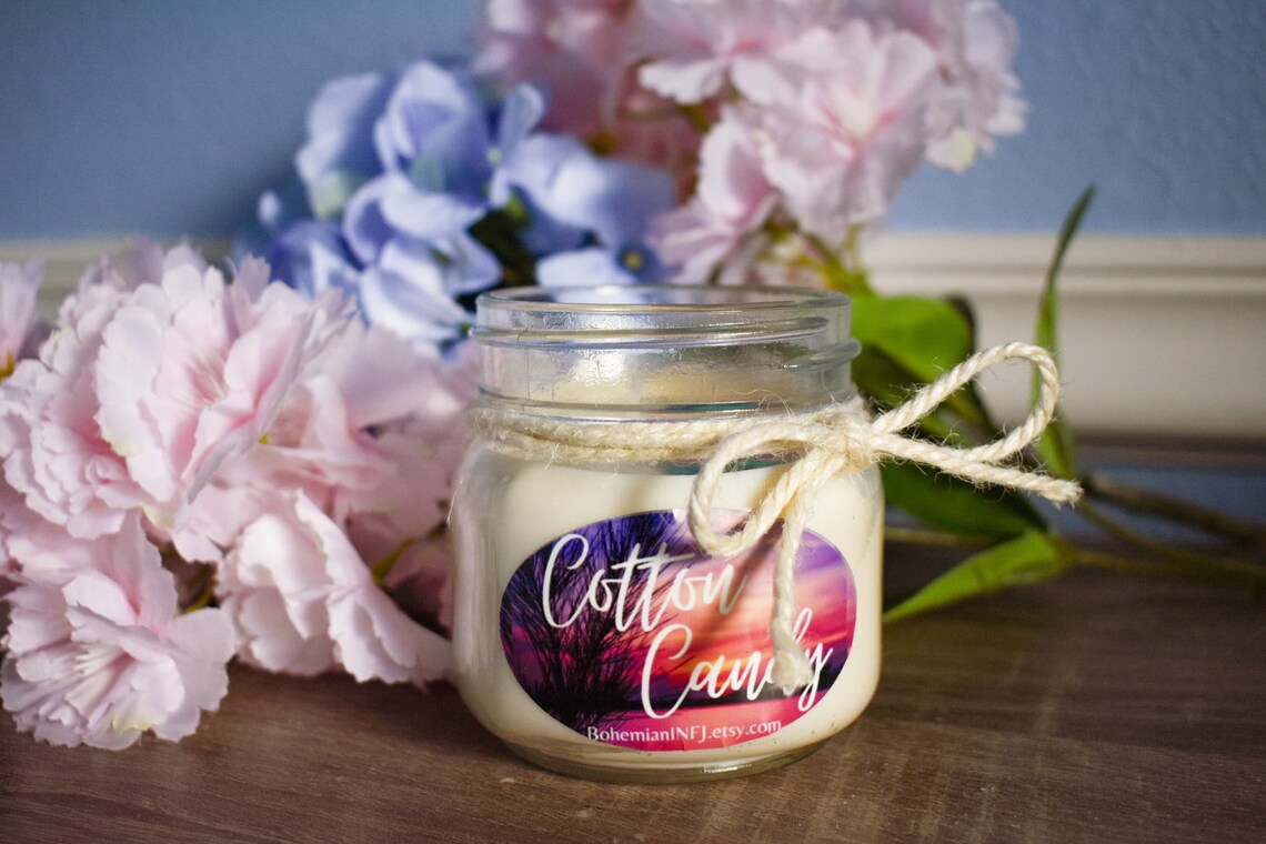 Summer Scented Candle Set Tropical Scents Natural Soy Etsy