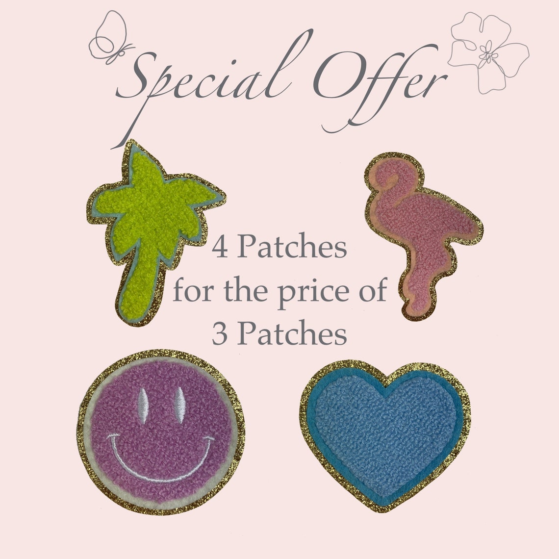 Patch Chenille patch stoney clover patch travel patch Etsy