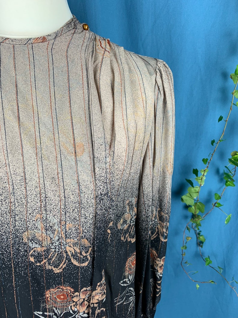 Vintage silk wrap blouse approximately size 10