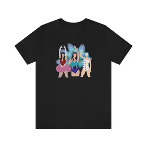 Katy Perry California Dreams Tour Illustrations | Short Sleeve Tee | Bella & Canvas image 3