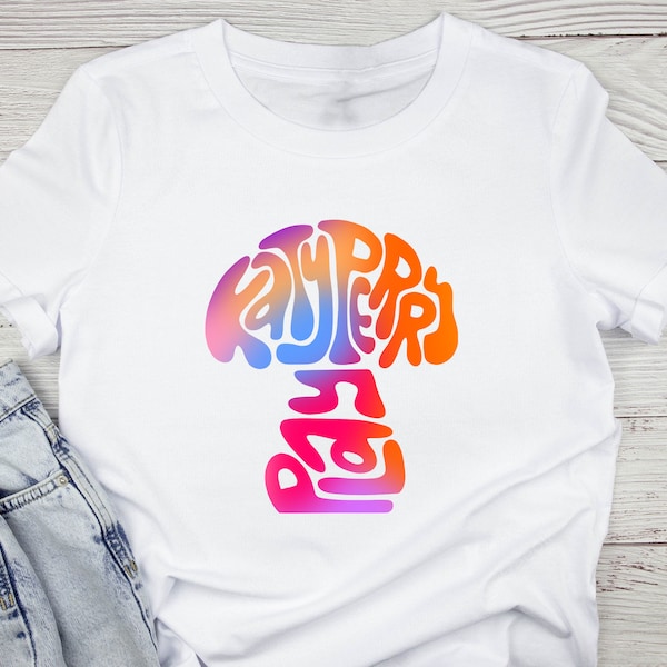 Katy Perry Mushroom Unisex Bella+Canvas Tee | Adult Sizes Only