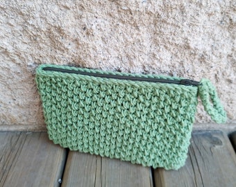 MOTIF AU CROCHET / Pochette Lotus / Modèle de pochette au crochet / Modèle de porte-monnaie au crochet