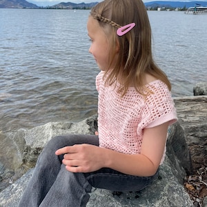 Haut Fille Anbor De La Marque Indiana - Taille 5/6 Ans - Rose, Occasion Très Bon état