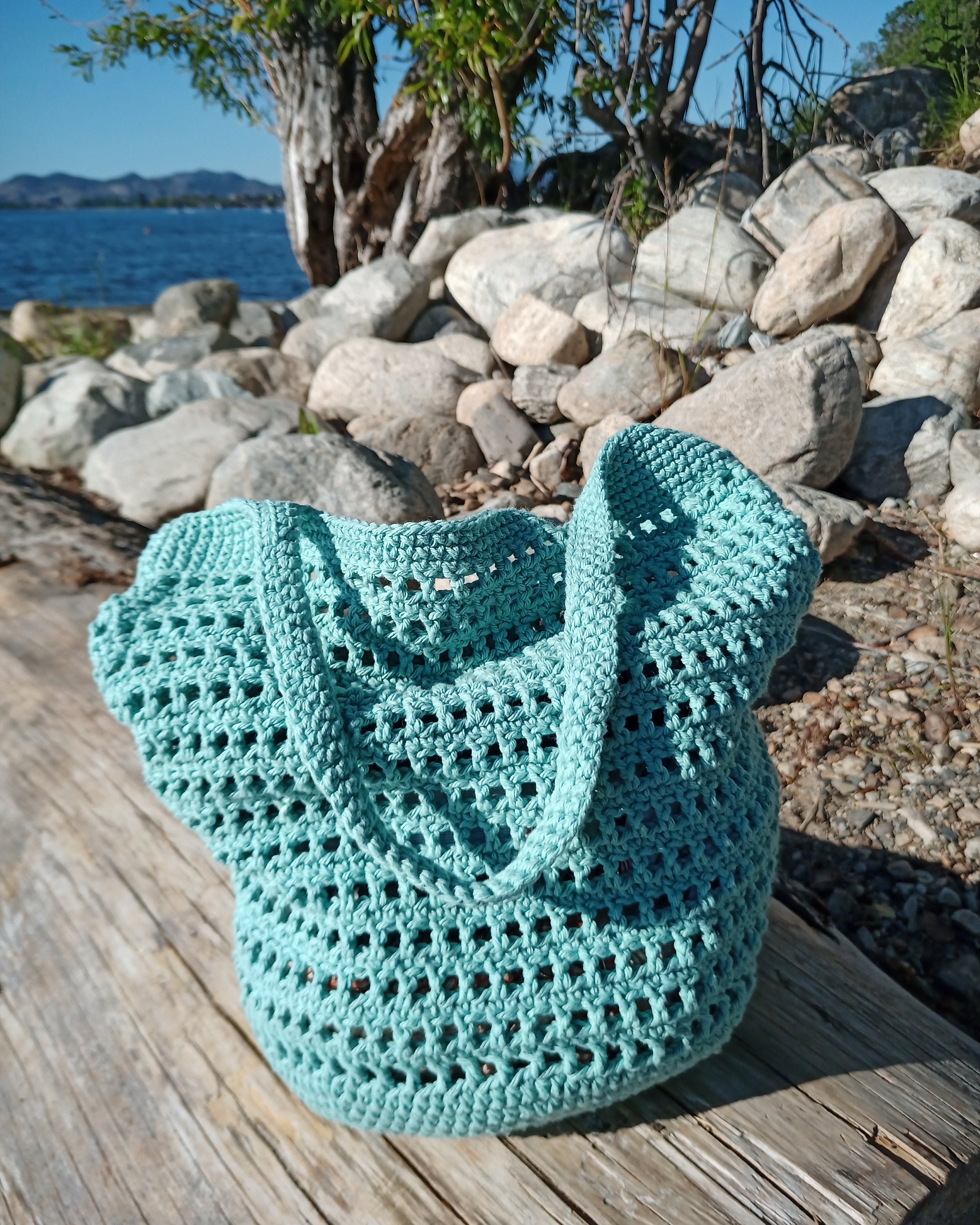 Crochet Net Bag Pattern Crochet Market Bag Aida Summer Bag Etsy