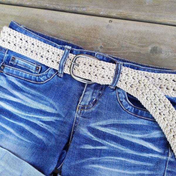 Crochet belt pattern, CROCHET PATTERN Nelly Belt, crochet belt