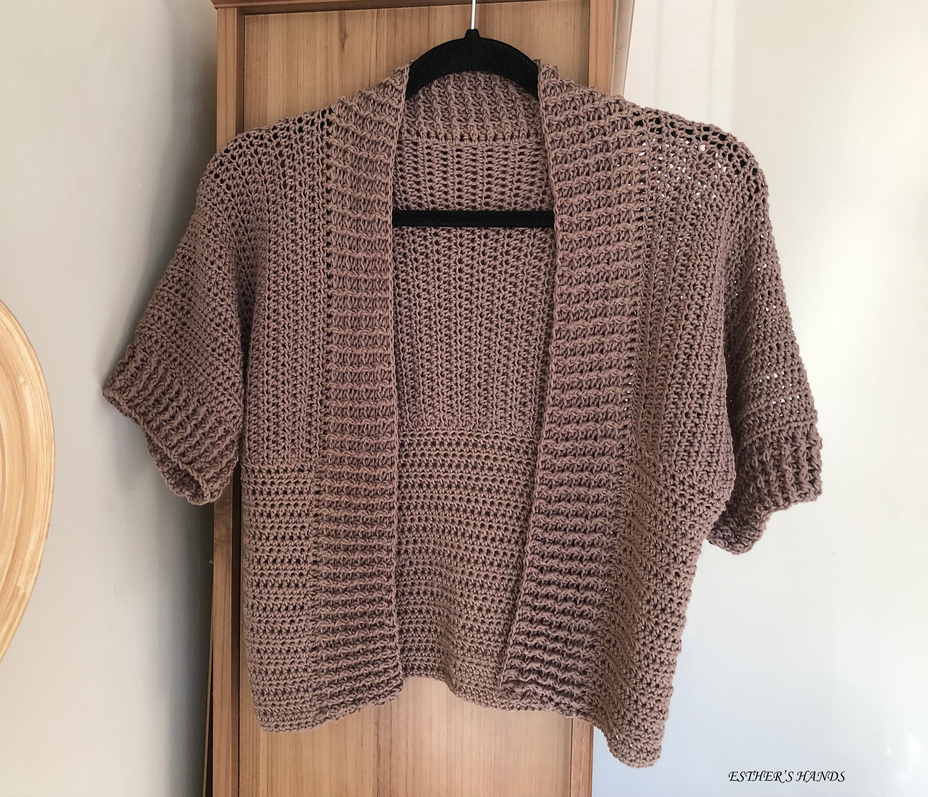 40 Summer Cardigan Crochet Patterns to Keep You Cool and Layered 6 Crochet Pattern / Tessa Summer Cardigan / crochet