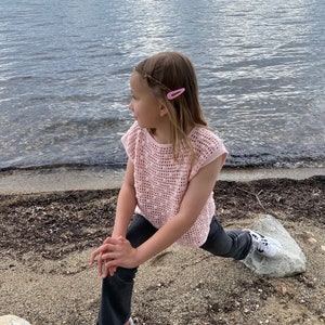 Haut Pour Fille Indiana - Taille 5/6 Ans - Rose - Occasion Très Bon état