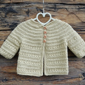 Sweater niña crochet best sale