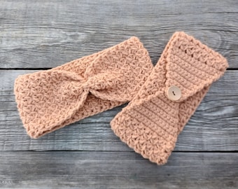 Crochet Pattern, crochet headband, crochet ear warmer pattern, sizes: adult, child, toddler