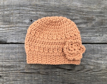 Crochet Pattern Beanie, crochet baby beanie, Zoe Beanie, crochet hat pattern, sizes: 18" doll, 0-3 m, 3-6 m, 6-12 m, 1-2 y, 3-4 y, 5-6 y