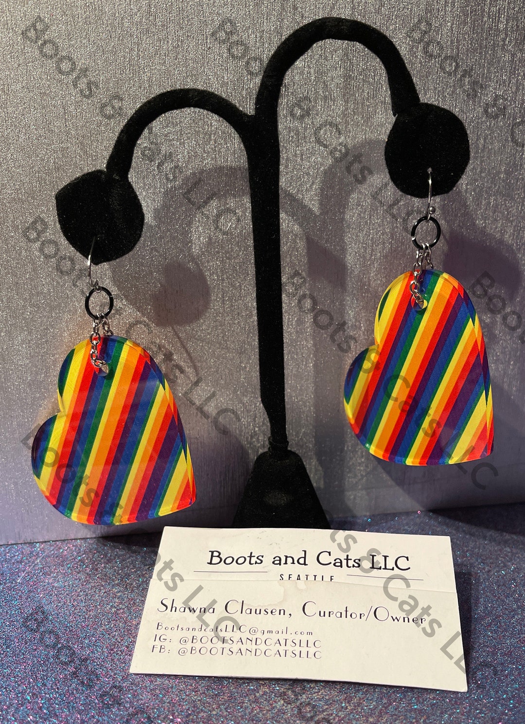 Pendientes Pride Love Wins - Diseño Arcoíris Multicolor, Divertidos Y Originales, Ideales Para Celebrar La Diversidad Y El Amor
