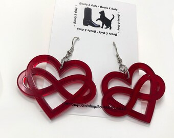 Infinity Polyamory earrings