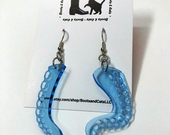 Tentacle earrings / Octopus / Cthulhu