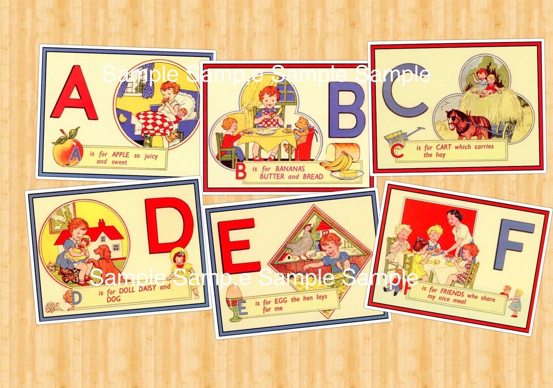 Abc's Text Printable Alphabet ABC'S Letters Photo Digital Download - Etsy Canada