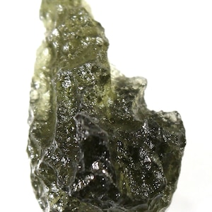 Natural Czech moldavite from locality CHLUM - year 2023, 1.64 grams, 19x11x11 mm, yellowish green color (code: 46/47)